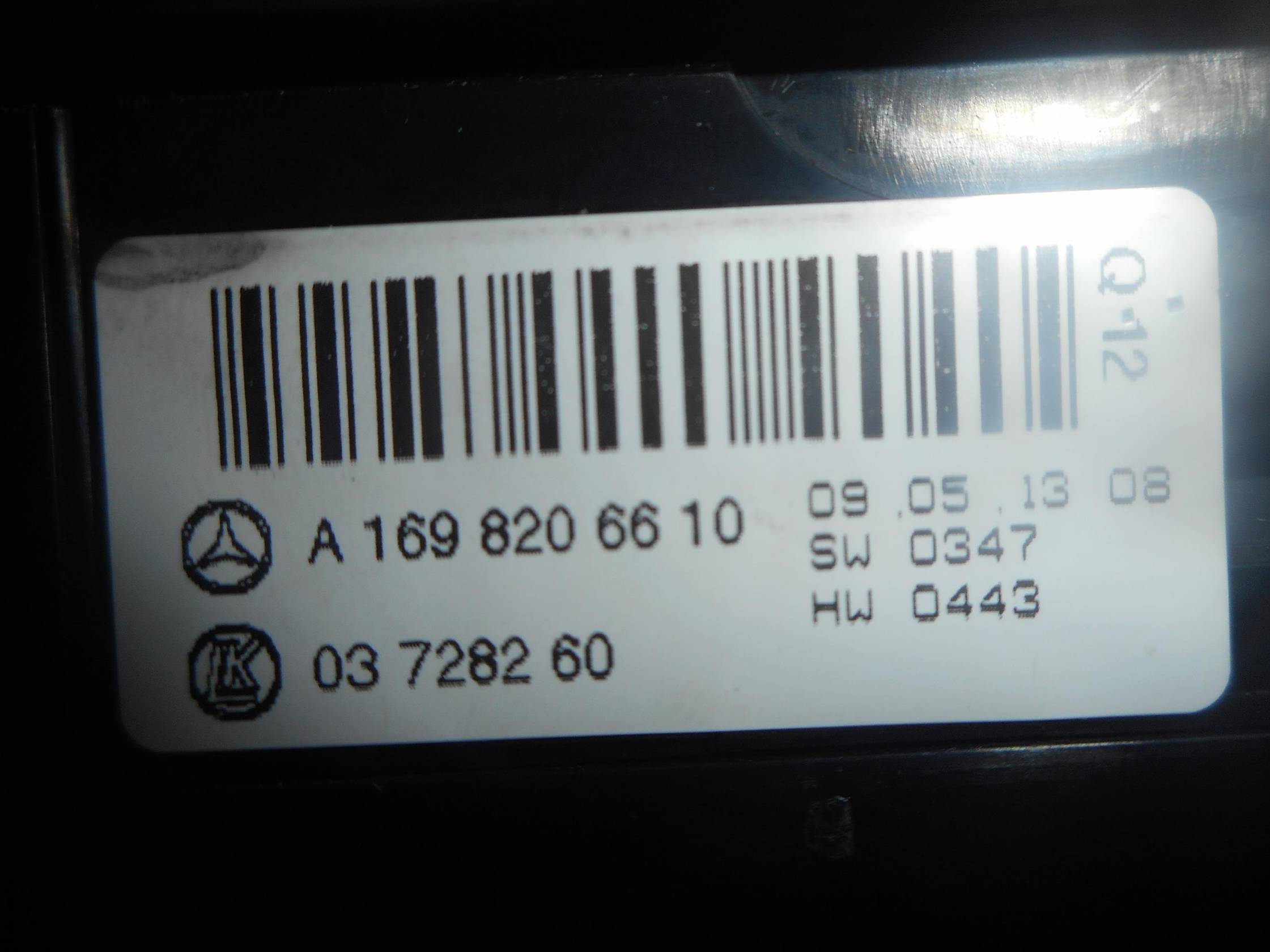 Interruttore alzacristalli porta ant.